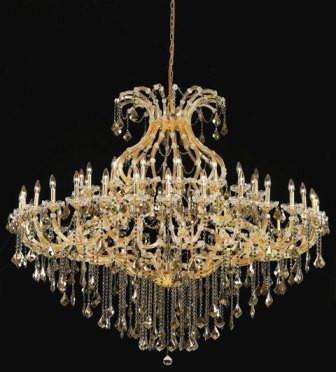 C121-2800G72G-GT By Regency Lighting-Maria Theresa Collection 24k Gold Plated Finish 49 Lights Chandelier