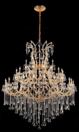 C121-2801G60G By Regency Lighting-Maria Theresa Collection Gold Finish 49 Lights Chandelier