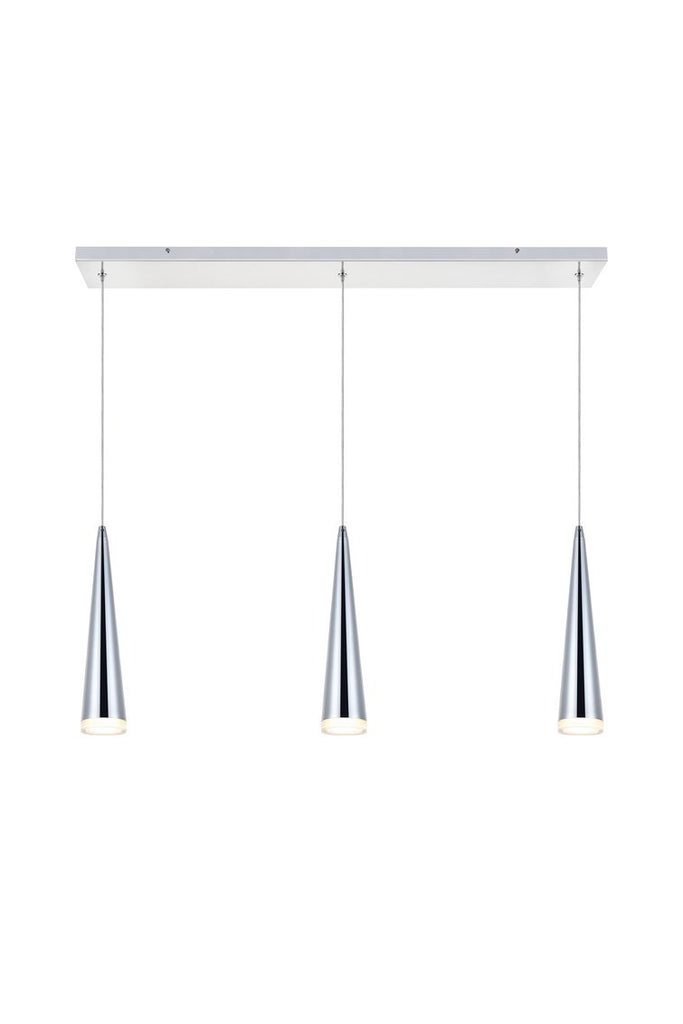 ZC121-5201D36C - Regency Lighting: Fantasia 3 light Gold LED Pendant